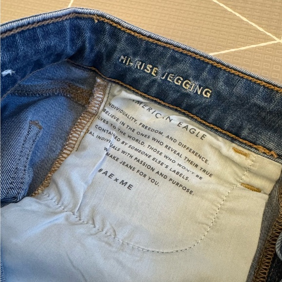 American Eagle Next Level Stretch Jeggings, Blue (6 Long) - Picture 6 of 6